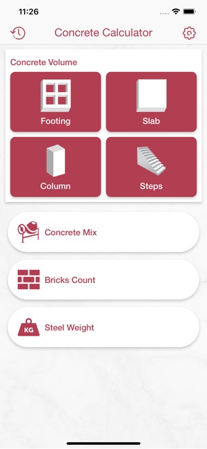 Concrete Calculator, Estimator