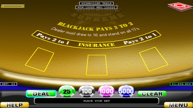 Super Mega Blackjack Supreme screenshot-4