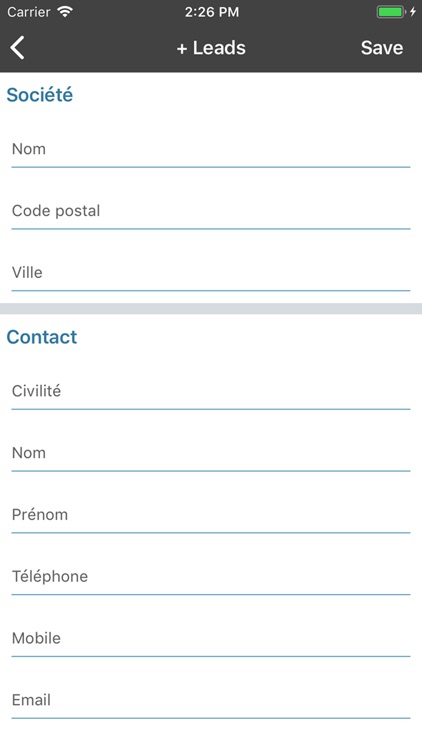 myB2O Contact screenshot-3