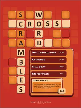 Game screenshot Crossword Scrambles Plus mod apk