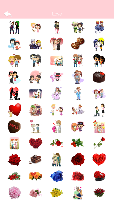 How to cancel & delete LOVE Stickers & Emoji Art from iphone & ipad 1