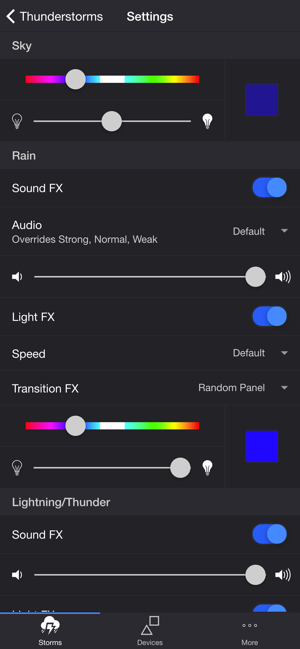 Thunderstorm for Nanoleaf(圖2)-速報App