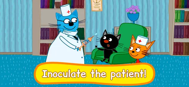 Screenshot 5 Kid-e-Cats Juego de hospital iphone