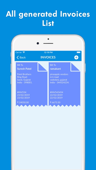 Invoice & Estimate Generator screenshot 2