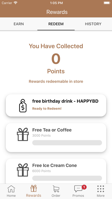 Crepes and Coffee Rewards screenshot 2