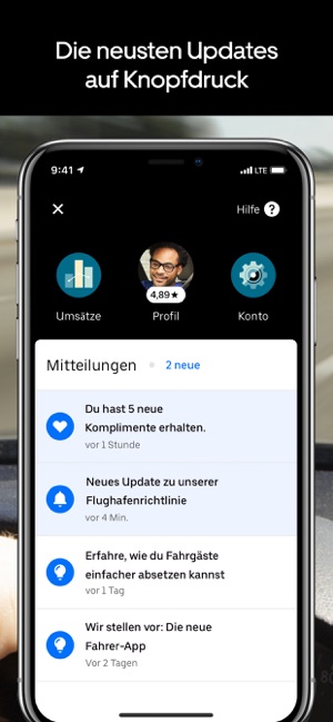Uber Driver Fur Fahrer Im App Store