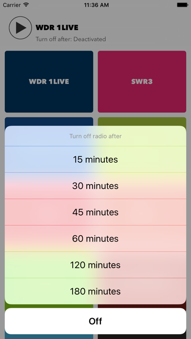 How to cancel & delete German Radio, raw from iphone & ipad 1