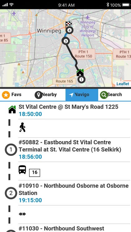 Winnipeg Transit RT - Bus Live screenshot-3
