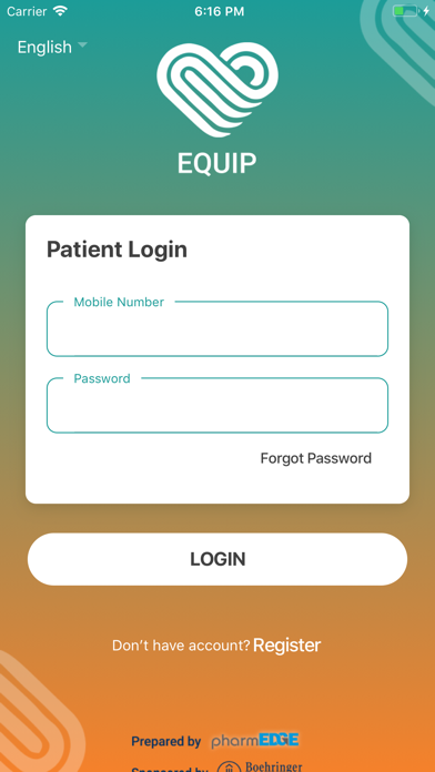 EQUIP - Patient App screenshot 2