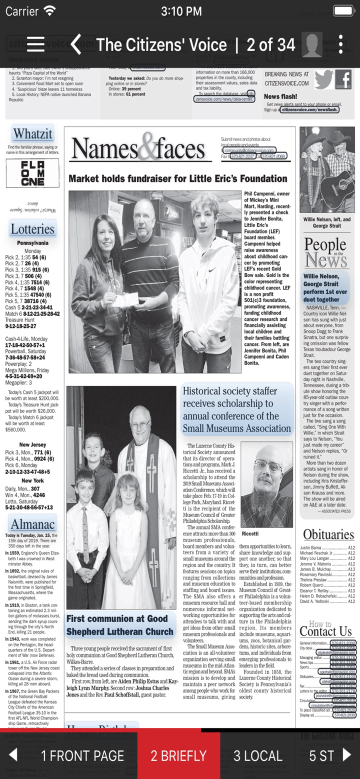 The Citizens' Voice screenshot 2