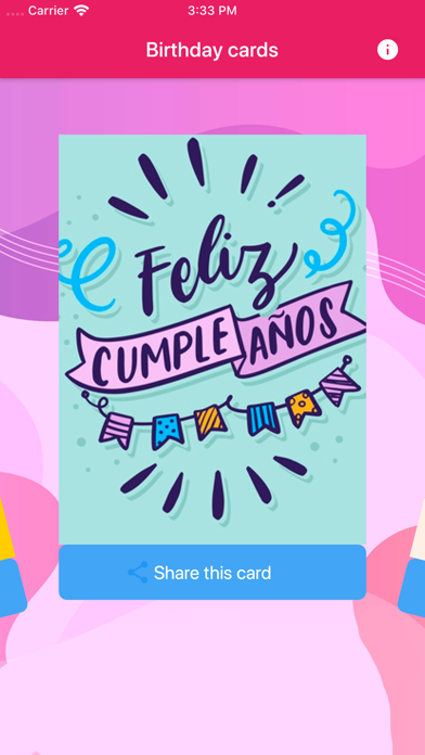 Birthday cards 2020 screenshot 3