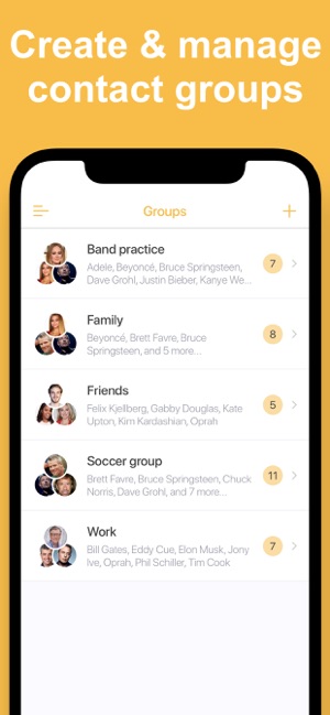 Contact Groups - Text & Email(圖1)-速報App