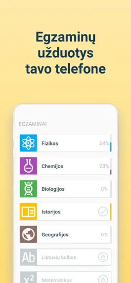 Game screenshot Apuokas - brandos egzaminai mod apk