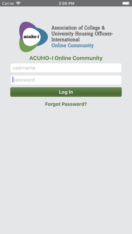 ACUHO-I Online Community