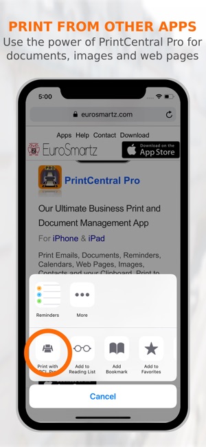 PrintCentral Pro for iPhone(圖4)-速報App