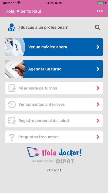 OSPAT Hola Doctor