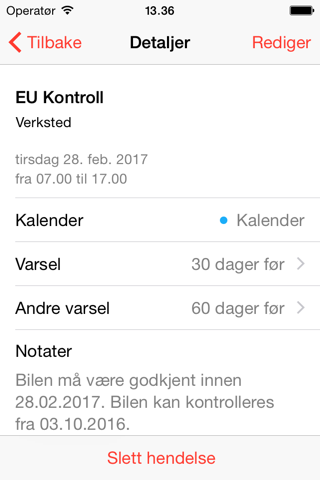 EU Kontroll Online screenshot 3
