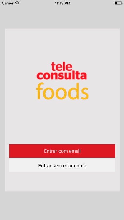 Teleconsulta Foods