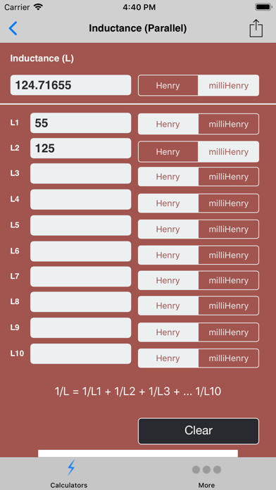 How to cancel & delete Electrical Parallel Calculator from iphone & ipad 4