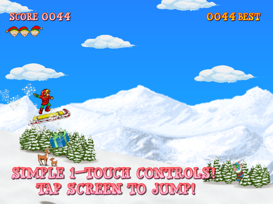Screenshot #5 pour Santaville Snowsled Surfer