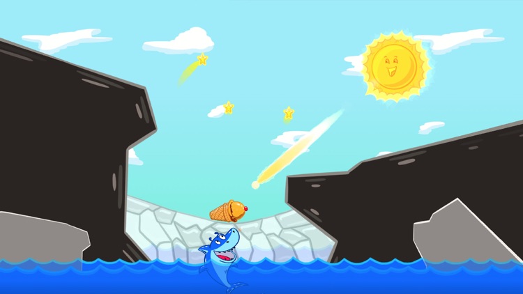 Ice Cream Mixer: Shark Games screenshot-0