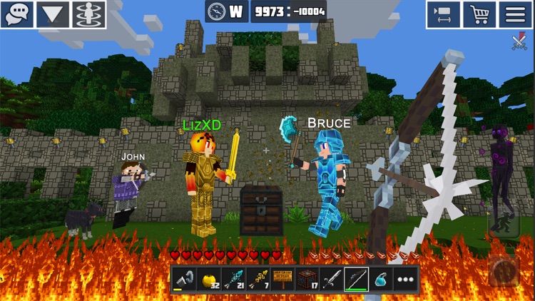 PlanetCraft: Block Craft Games screenshot-7