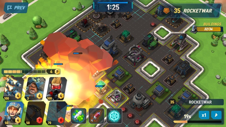 Rocket War: Clash in the Fog screenshot-6