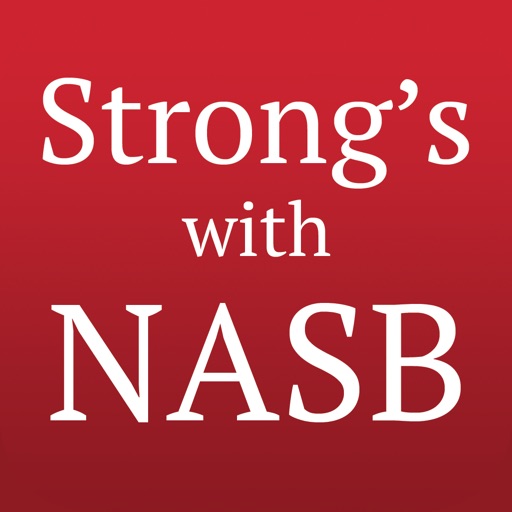 Strong's Concordance with NASB