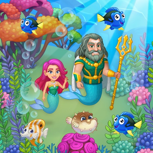Aquarium Farm: mermaid story Icon