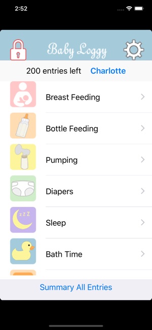 Baby Loggy - newborn care log(圖1)-速報App