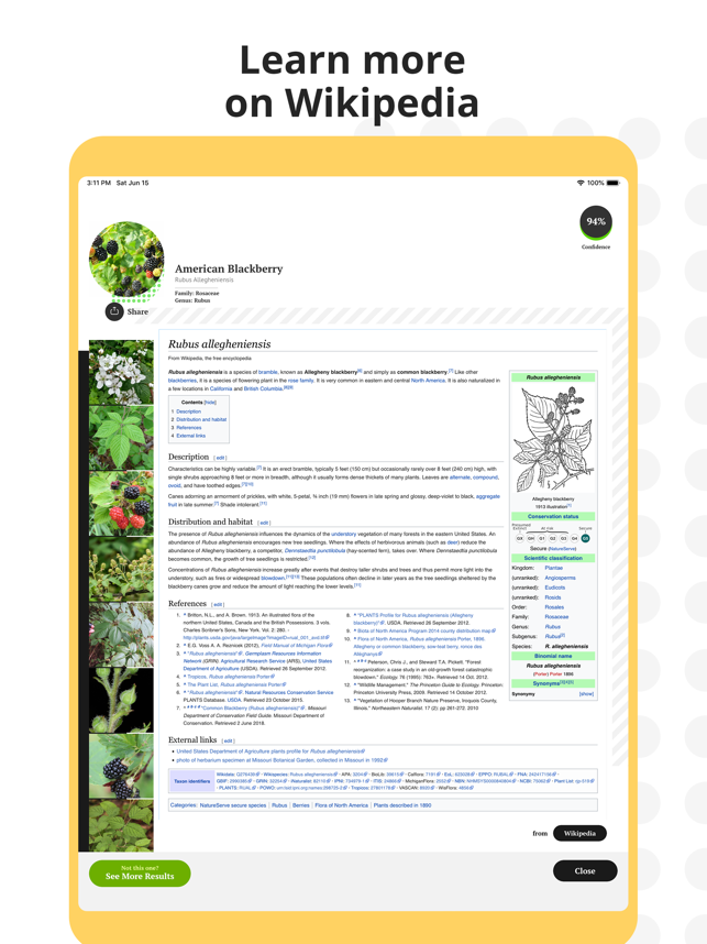 ‎Plant Identification Screenshot