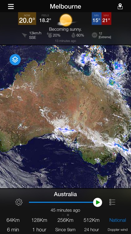 AUS Radar: WeatherAlert