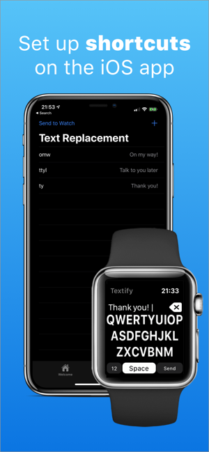 Textify - Watch Keyboard(圖2)-速報App