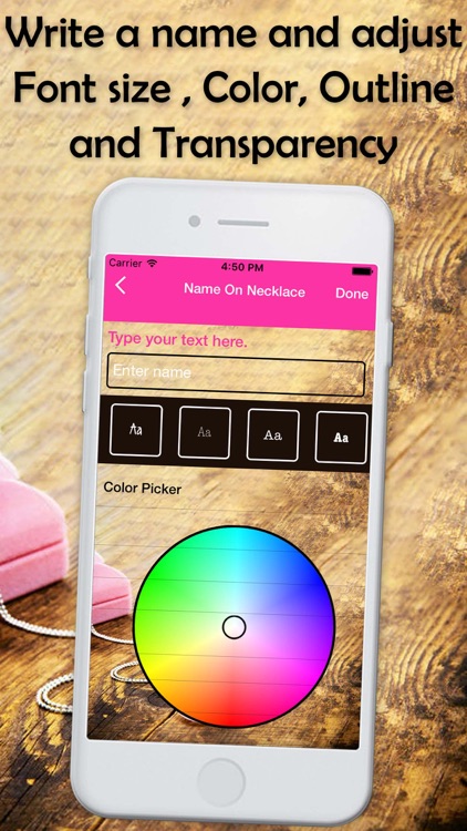 Name On Locket Necklace screenshot-3