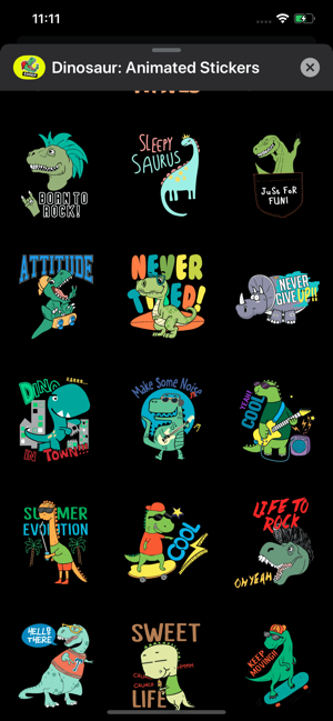 Dinosaur: Animated Stickers(圖4)-速報App