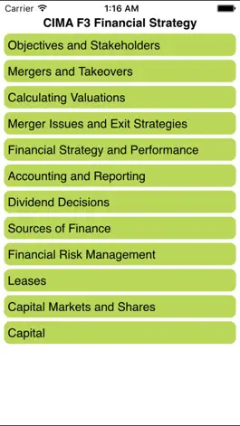 Game screenshot CIMA F3 Financial Strategy apk