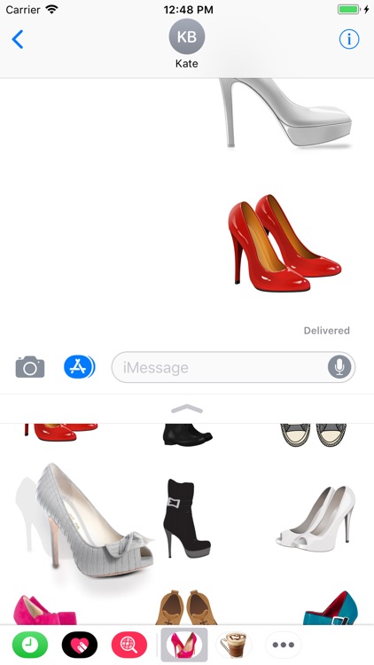 Shoes Set Stickers