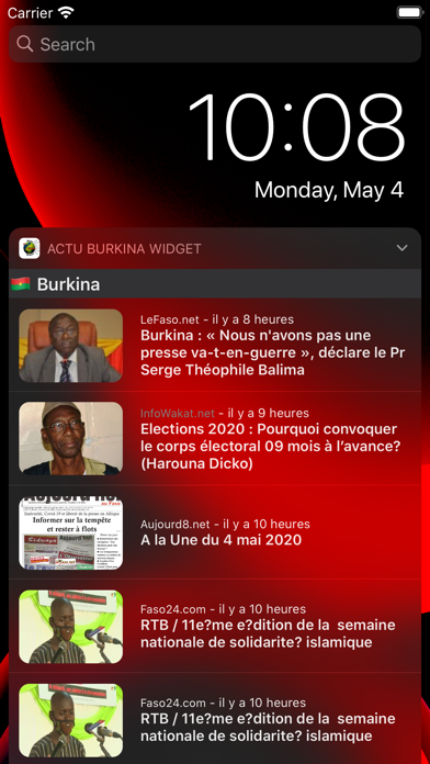 Burkina: Actu du Faso, Afrique screenshot 2