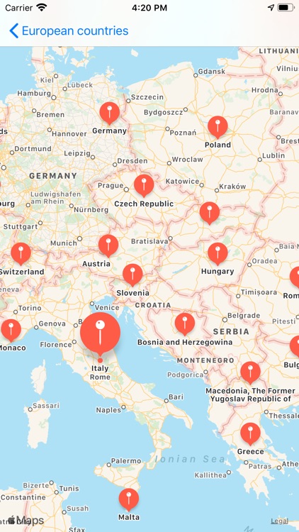 Geography:European Countries screenshot-4