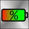 This Free App adds the Battery Percentage to a widget in your Today View