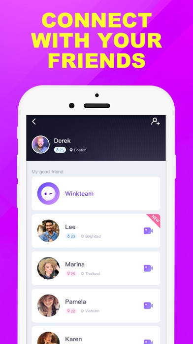 Wink-the fun video chat screenshot 4