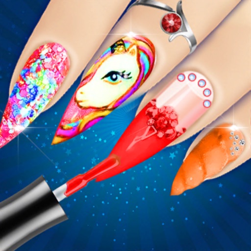 Fashion Nail Art Salon Games