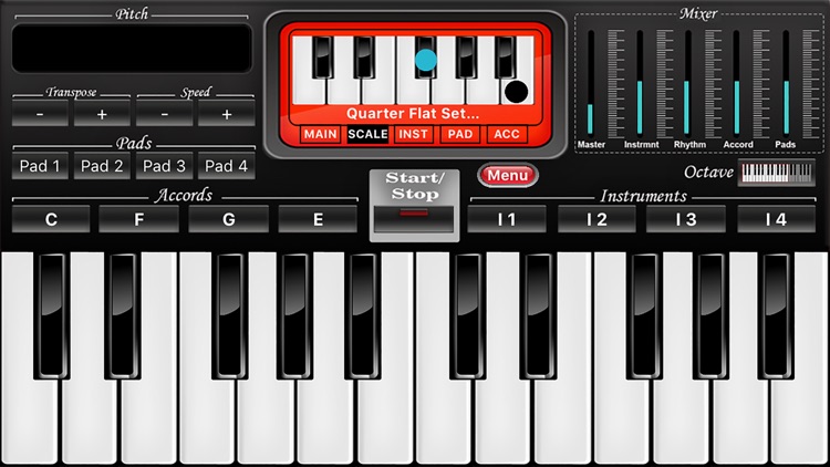 Keyboard Instrument Simulator