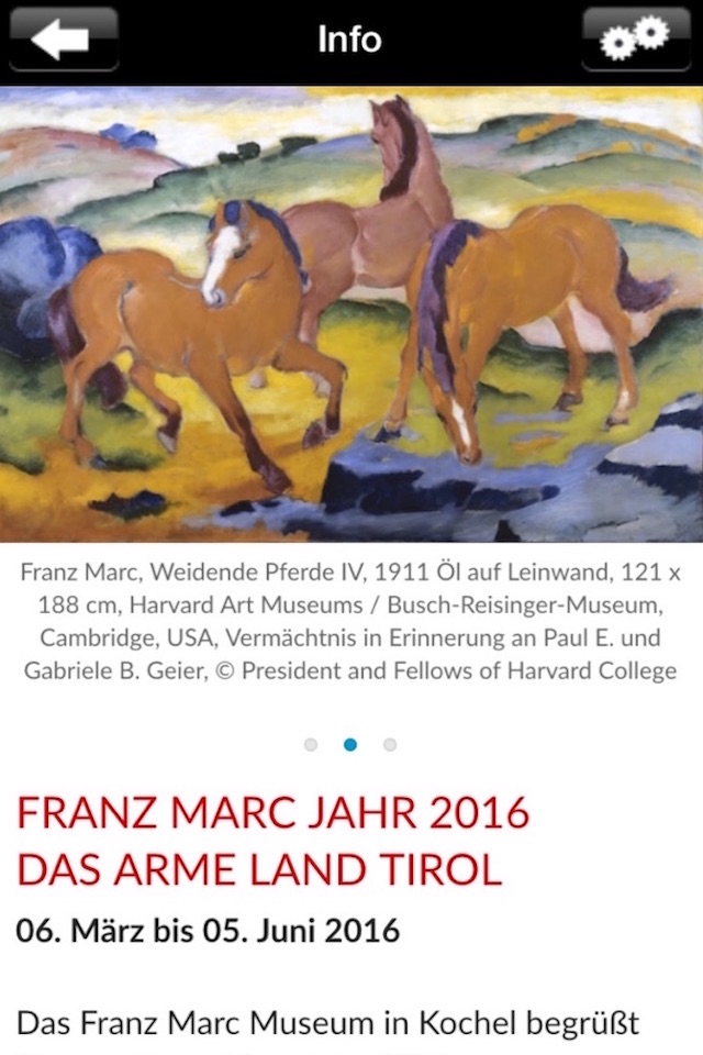 Franz Marc Museum screenshot 3