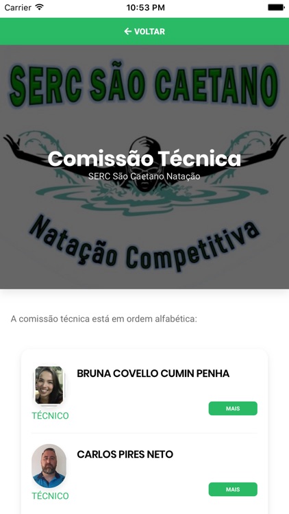 SERC Natação screenshot-3