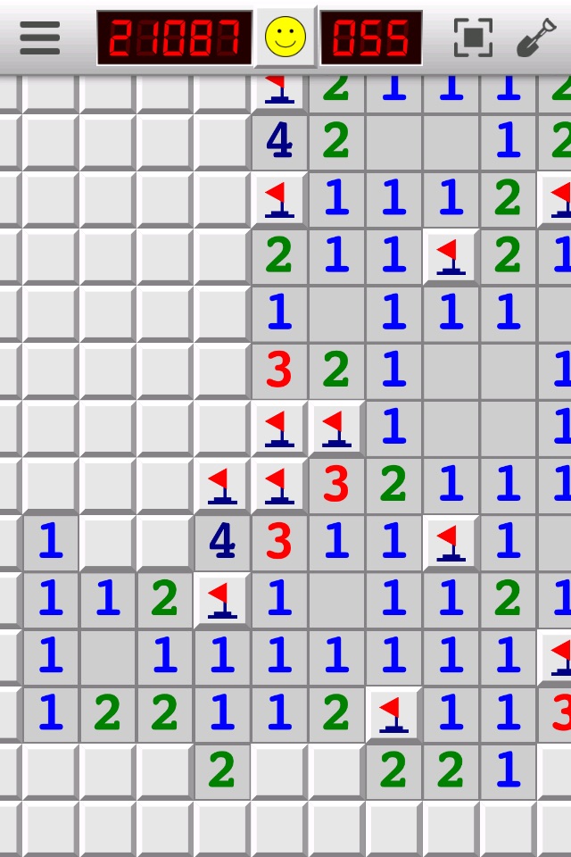 Minesweeper P big classic game screenshot 2