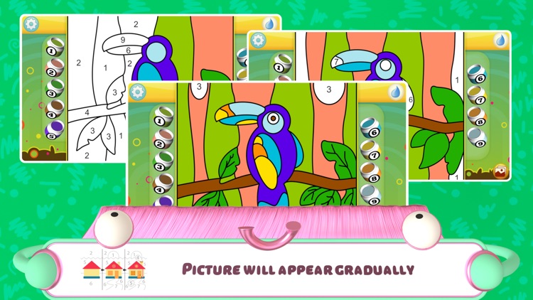 Color by Numbers - Animals + screenshot-4