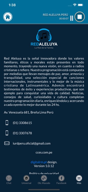 Red Aleluya Perú(圖2)-速報App