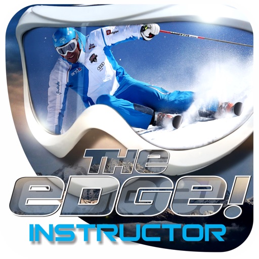 The edge UPS Ski instructor icon