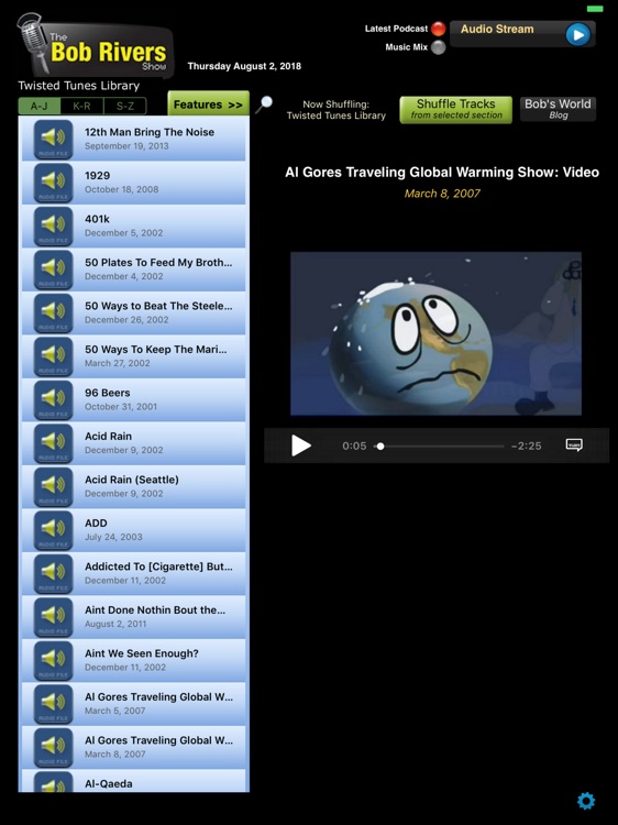 Bob Rivers Show Plus for iPad® screenshot-3